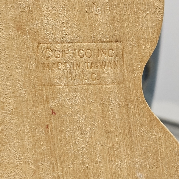 Vintage GiftCo Inc Wood Easter Bunny Rabbit Lollipop Stand 8.25" - Picture 5 of 5